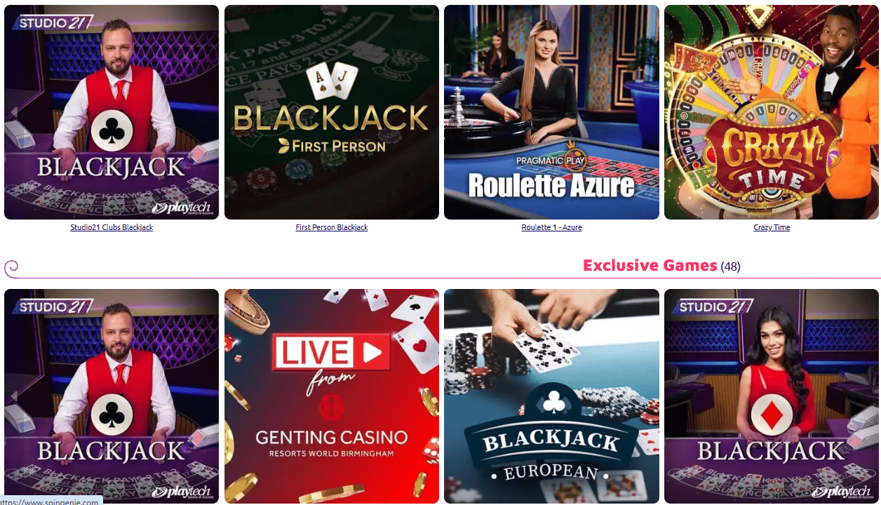 Slots Spingenie Casino