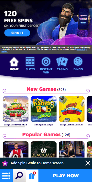 Spingenie Casino